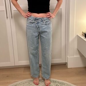 Agolde Criss Cross Upsized Jeans